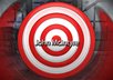 make the cool shooting bullseye video intro with your title