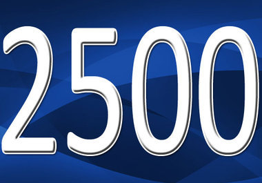 give 2500 backlinks with anchor text and proof big1