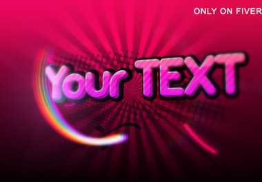 animate your logo or text TODAY big1