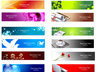 design one animated and one non animated banners