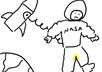 poorly draw a picture based on a word, caption, email subject line, or phrase that you give me small1