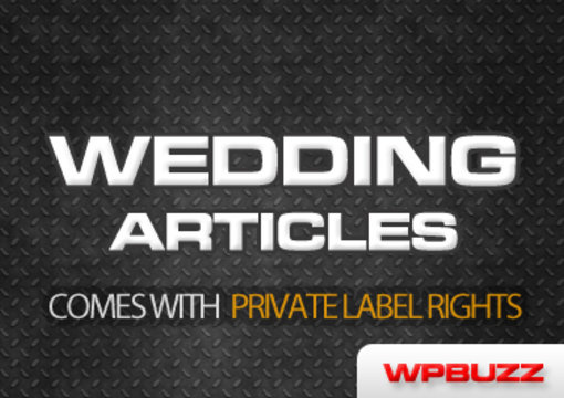 send you 1600 wedding articles with private label rights included big1
