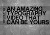 make you an Impressive Kinetic Typography Moving Text video small1