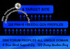 build seo backlink pyramid with 3250 high pr profiles small1