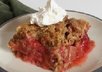 give you my Prize Winning Rhubarb Crunch Recipe small1