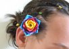 make you a duct tape rose hair clip