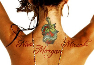 create a fantastic tattoo of ur name on any body  you want first come first serve hurry up guys limited edition big1