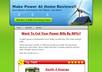 send you a Wordpress review theme and plugin in the energy niche