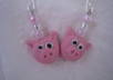 make a pair of Polymer Clay Pink Pig Earrings small1
