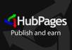 create an Impressive Hubpage with High Quality Content to Improve Your URL Ranking