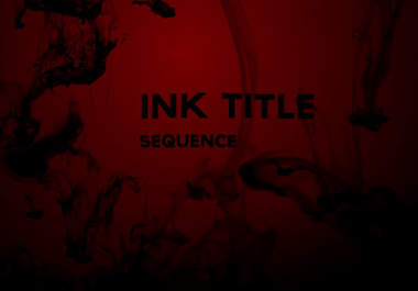 create a dramatic Ink text Sequence big1