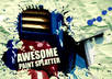 create an awesome paint splatter text and image reveal sequence for you
