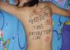 have my girlfriend take a picture of your message written in her tummy or on her sexy back just