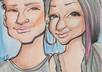 draw a professional caricature of you or a friend