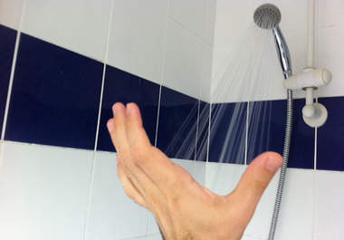 take a shower that is slightly too cold to be enjoyable big1