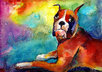 paint in watercolor a 4x6, any picture or of your animal