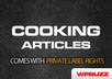 send you 480 Cooking articles with private label rights included
