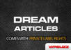 send you 398 Dream articles with private label rights included