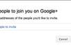 send you a Google Plus Invite