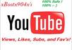 get you 300 views, and 100 likes on your youtube video without freezing your views