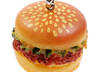 send you a hamburger shaped cell phone charm