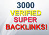 do a scrapebox blast of 3000 VERIFIED backlinks for your website