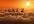 create fantastic dancing sunset cloud video text intro