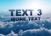 create cool cloud dancing text intro small1