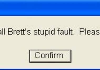 create a custom funny fake Windows error message for you big1