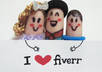 take 3 pictures of my happy fingers holding your message, website address, fan sign and what you like small1
