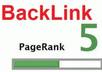 provide an Actual PR5 Page Backlink, With Low OBL