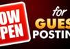 post 1 article each to PR3 and PR1 websites