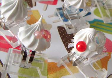 make you 3 unique whipped cream/icing dessert ring [only US] big1