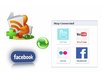 attach your website feeds and other icons to Facebook Fan Page