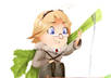 illustrate a anime/character chibi