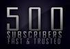 500_subscribers_fiverr