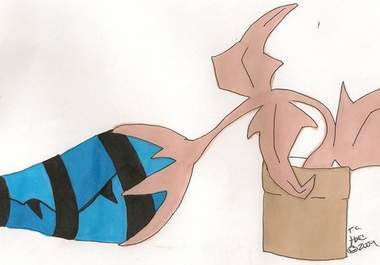 draw you an original piece of art in my style on an index card and send it to you big1