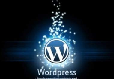 create a Wordpress website for you, with up to 5 pages big1