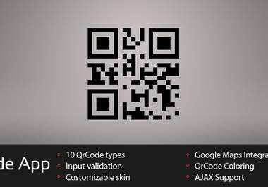 give you QRcode generator app software big1