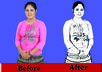 sketch/draw you, your friend or family, celebrities any 2 picture