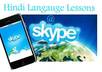 give you a Hindi lesson on Skype