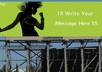 write a personalized message on a Apple iPod billboard and send you the photo