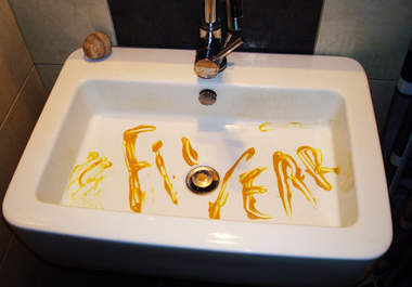 write your message in my Sink with special ink and take it a picture big1