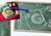turn your photos into drawings on a blackboard