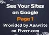 create 10 Profiles on High PR Sites for Instant Backlinks