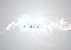 create a particle based elegant video intro for your logo small1