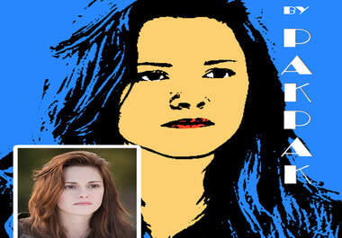 turn any of your photo into a printable Pop art big1