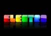 make an Electronic playlist of 50 songs