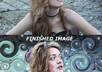 turn your photo into one that will take you on a swirly adventure