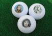 print any photo, image or text on three golf balls